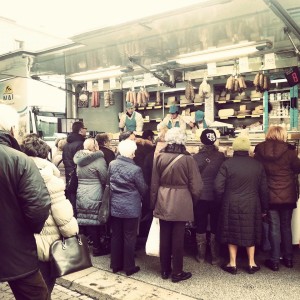 Italian market Vicenza