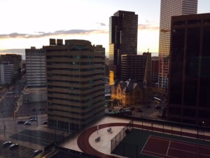 Denver - sunrise view