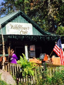 Front of Wildflower Cafe