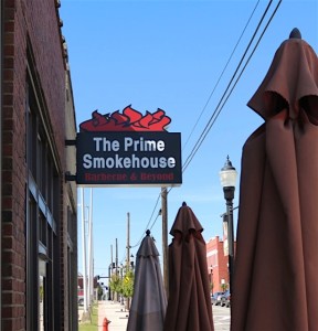 Prime Smokehouse sign