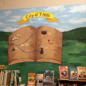 Dogwood Books, mural