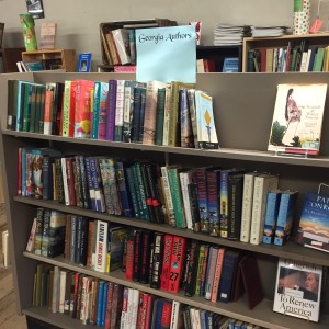 Dogwood Books, another display of Georgia authors