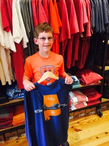 Whistle Britches - Nathan is very consistent with his orange and blue choices