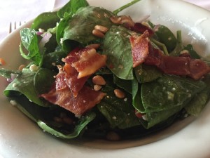 spinach salad