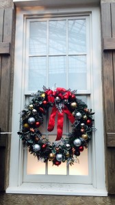 Opryland Hotel - wreath on window