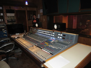 FAME Recording Studios, sound board in Studio A