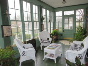 Limestone House sunroom