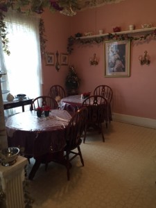 The second small dining room. 