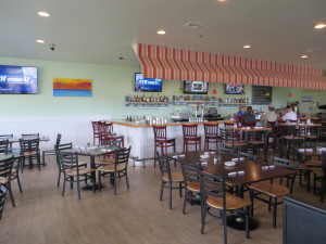 Interior of Beach House Kitchen.