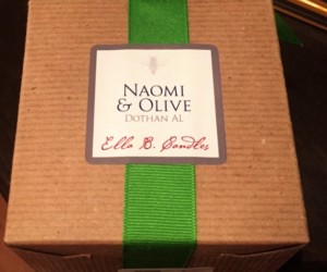 Naomi and Olive's signature candle created by Ella B Candles.