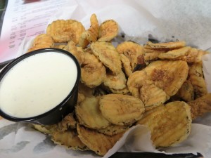 Gnat's fried pickles.