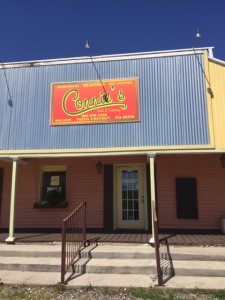 Connie's Grill sign