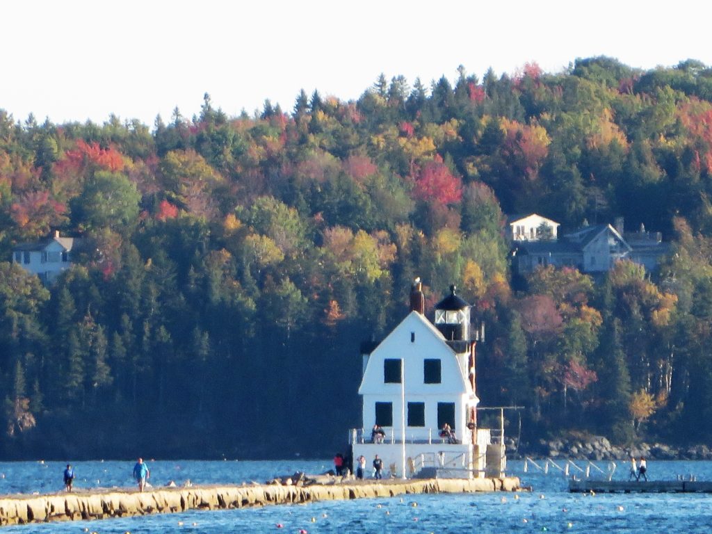 Rockland Breakwater Lighthouse, Rockland, ME.