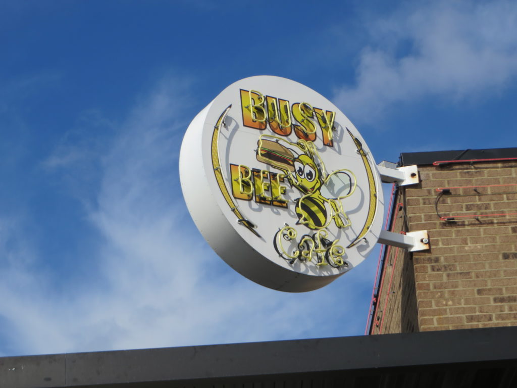 Busy Bee Cafe, a favorite of the locals in Cullman, AL